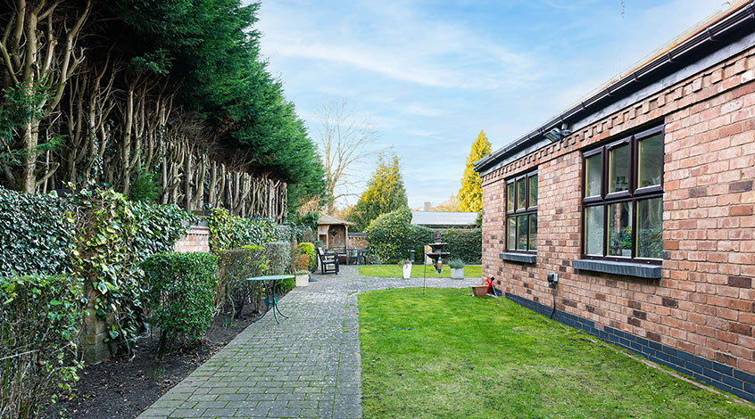 Marian house back side