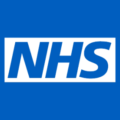 nhs logo telling mrian house is approved by national health services